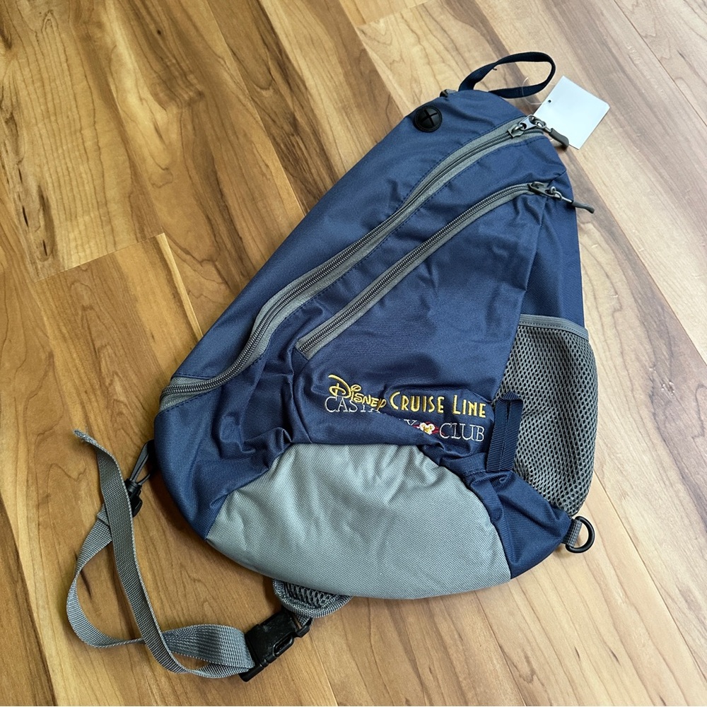 Disney Navy Blue Backpack with Adjustable Straps and Durable Material